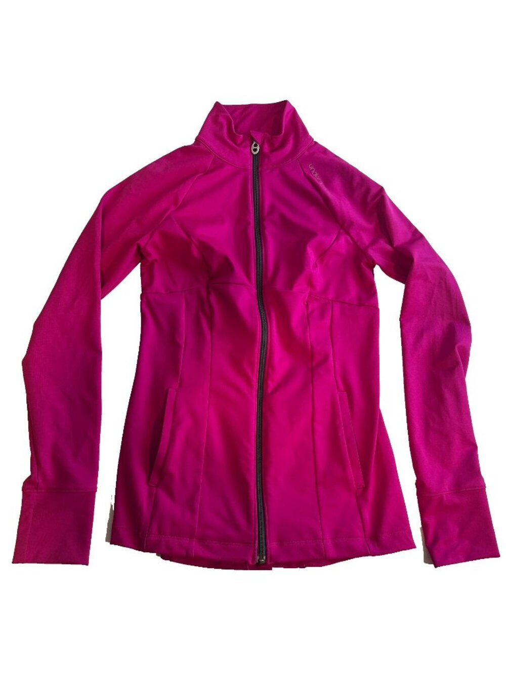 Under Armour Women's Small Bright Pink Semi Fitted All Season Gear Jacket